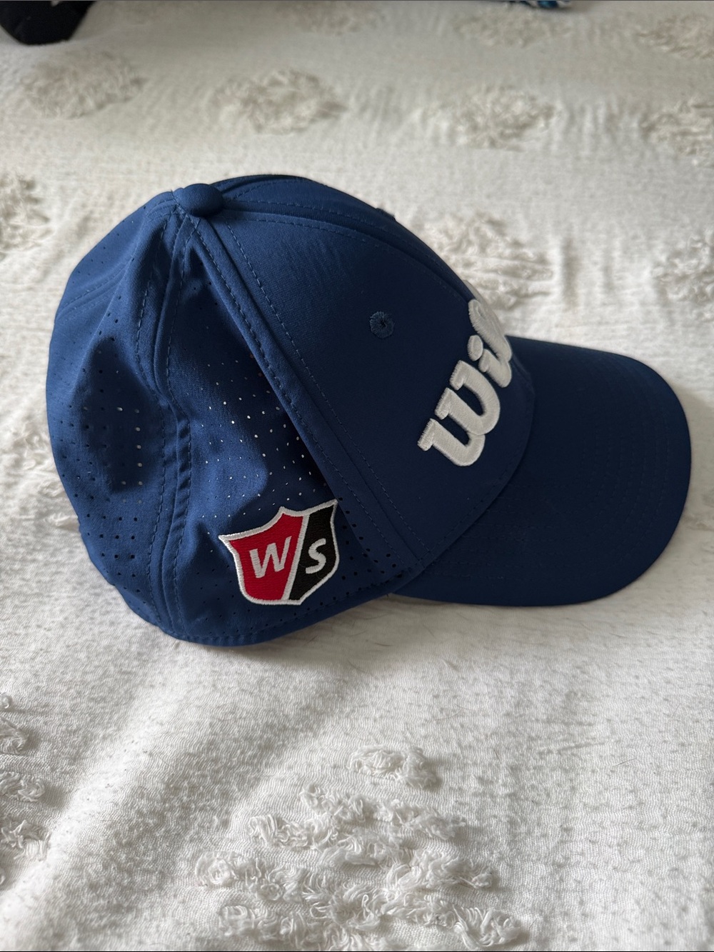 Wilson Navy Blue Gold Cap